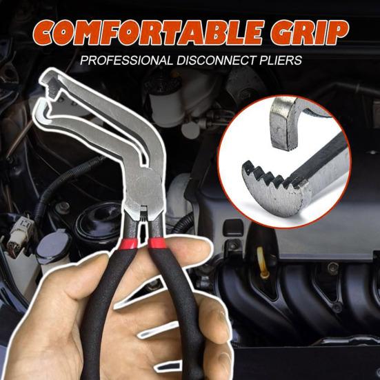 Electrical Disconnect Pliers with Ergonomic Handle Portable 60-Degree Bend Electrical Connector Disconnect Pliers Automotive Tools