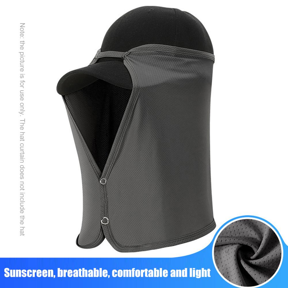 1-5PCS Hat Shield Cover Summer Sun Protection Hat Visor Quick-Drying Breathable Face Neck Sunshade Mask