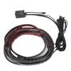 Auto-Unterbodenbeleuchtungs-Kit, Sound Control LED-Umgebungslicht mit Bluetooth-App und Fernbedienung