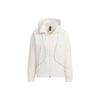 Reflective Stripe Sports Casual Hooded Jacket Women Jacket Pink White IM8972