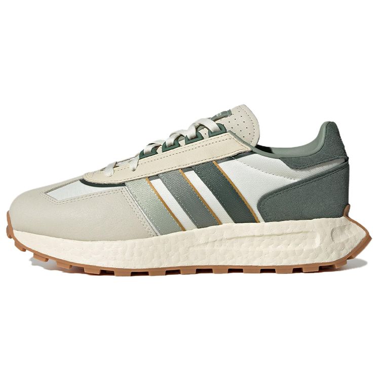 Adidas Originals Retropy E5 Fabric Comfortable Lightweight Non-Slip Low-Top Lifestyle Casual Shoes Unisex Sneakers Green White IE0499