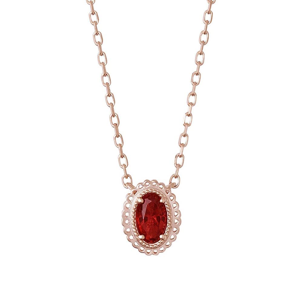 

My Melody Lace Motif Silver Necklace Original [The Kiss] MY-SN701GP [With BOX]