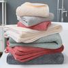 Thickened Coral velvet bath towel increases water absorption adult bath towel solid colordark grey soft affinity face towel