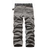 Men's Casual Work Pants Cotton Relaxed Fit Military  Cargo Pants With Multi Pockets