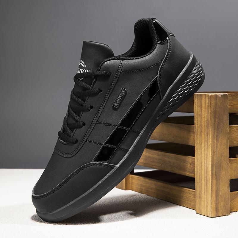 

Мужская обувь Кроссовки Тренд Повседневные Дышащие Досуг Мужские Кроссовки Нескользящая Обувь Вулканизированная Обувь для Ходьбы мужская обувь 39 чёрный