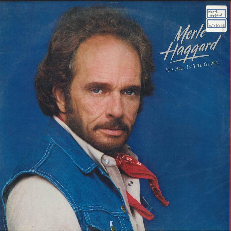 

LP Record MERLE HAGGARD - It s All In The Game FE39364 Epic 1984 US Country Used