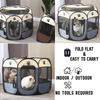Portable Pet Safe Tent  Foldable Lightweight Pet Playpen Outdoor Travel Waterproof Dogs & Cats Fence