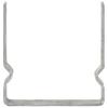 Vidaxl Post Anchors, 6 Pcs, Silver, 14 X 6 X 15 Cm, Steel