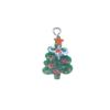 24Pcs Mixed Style Christmas Charms Snowman Santa Tree Penguin Reindeer Pendant For Diy Jewelry Accessories