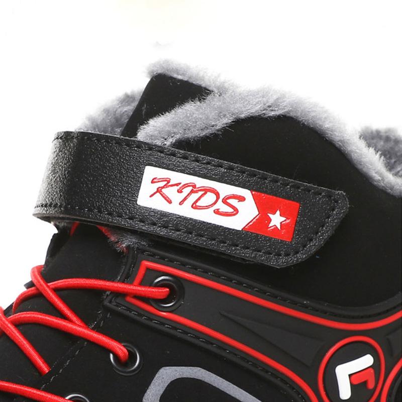 Herbst/Winter Jugend Outdoor Sport Wanderschuhe Kinder Winter Warme rutschfeste Schneestiefel