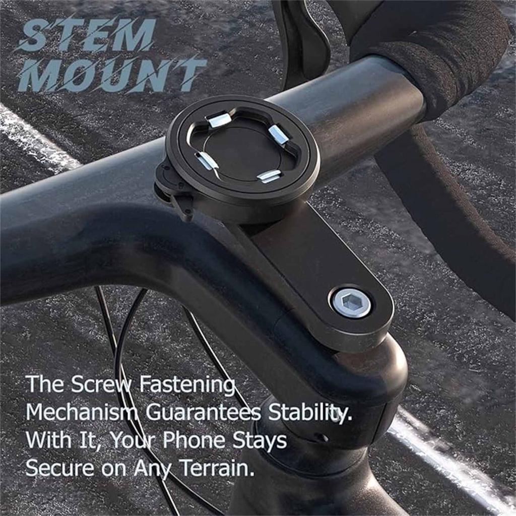 Mobile Phone Stand – Vertical Holder with Stopwatch Back Buckle & Extended Mount for Cycling