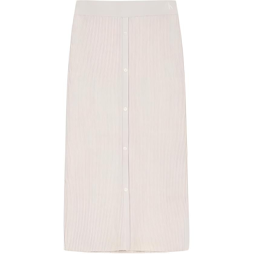 

Calvin Klein Сплошной цвет, простое однобортное повседневное длинное платье средней длины, женское платье светло-хаки J219981-ACF S