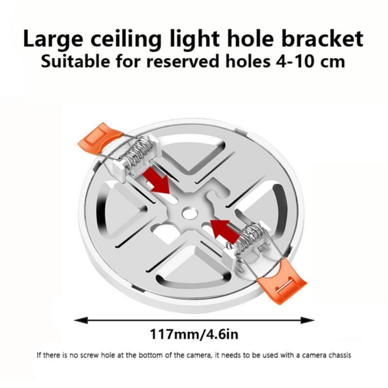 Ceiling Mount Bracket For Home Security Camera Ceiling Mounting Base Stand With Easy Installation And Durability Design