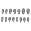 15Pcs Screw Extractor Set Hex Head Easy Out Cr Mo Damaged Broken Bolt Remover Tool Kit