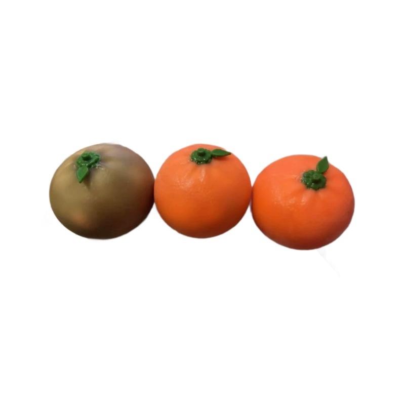 Color-changing Orange Toy Soft Slow Rising Sensory Fidget Toy for Kids Adult Anxiety Stress Relief