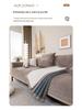 Luxury Modern Chenille Sofa Cushion - High-End, All-Season, Non-Slip, Fully Wrapped, Minimalist Design.