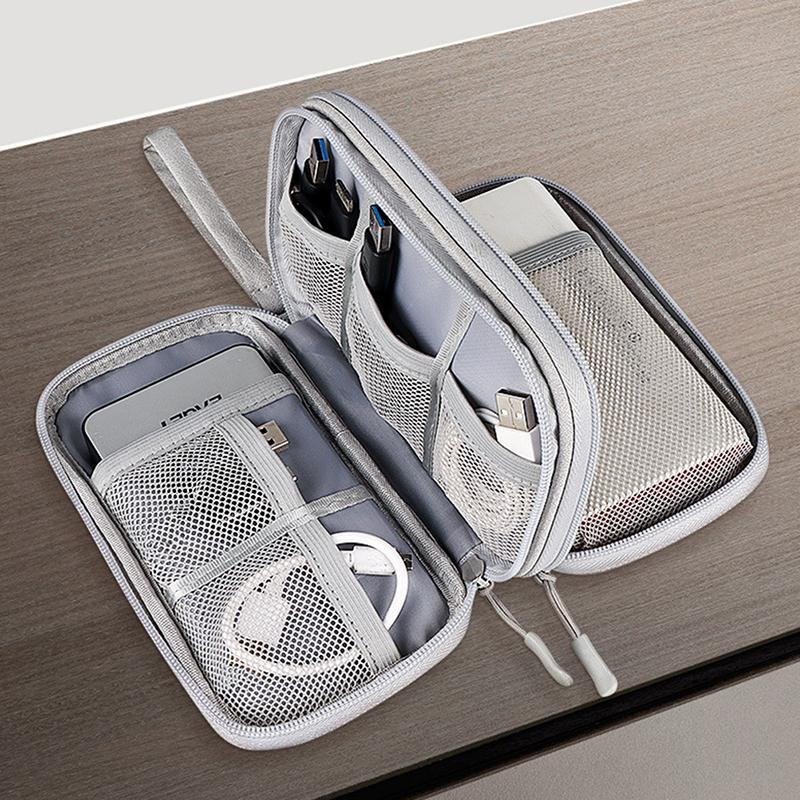Travel Cable Organizer Bag Pouch Electronic Carry Case Waterproof  Storage Bag