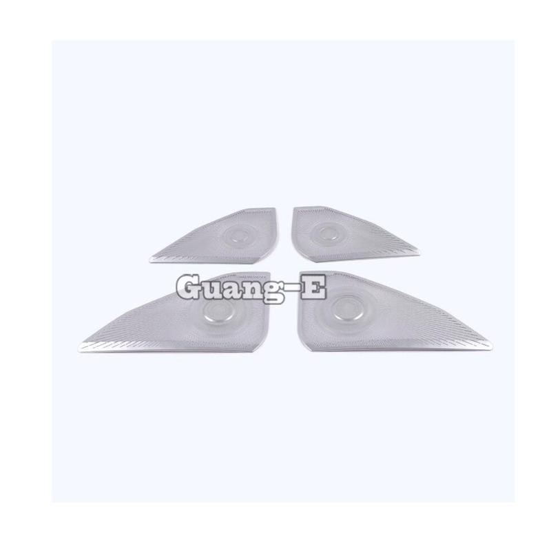 Door Stainless Steel ide Audio Speak Trumpet Sound Ring Circle Trim Frame For VW Volkswagen Golf8 Golf 8