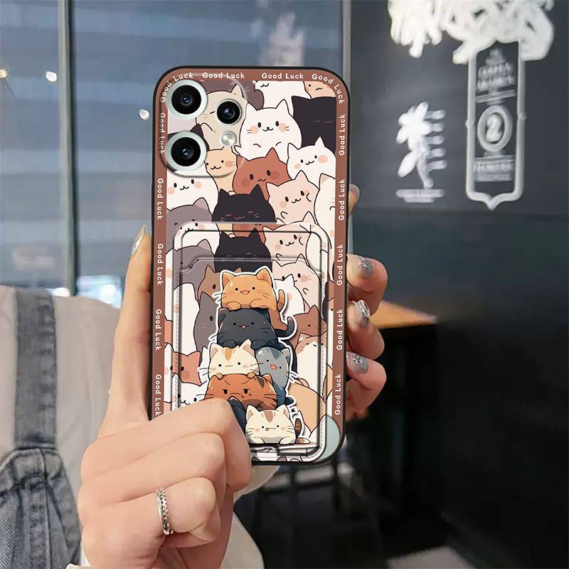 Cartoon Vollschutz Handyhülle für Nothing CMF Phone2 Pro TPU Modedesign Wasserdicht Stoßfest schützend Staubdicht