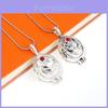 The Vampire Diaries Red Rhinestone Decoration Openable Alloy Necklace For Fans And Cosplay