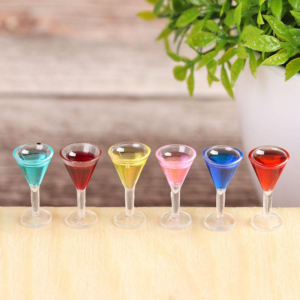 DIY Puppenspielzeug Mini Fruchttee Szene Modell Miniatur Essen Spielen Schießen Puppenhaus Zubehör