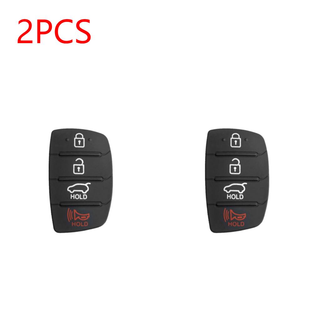 

1-5 шт. Запасная резиновая силиконовая накладка с 4 кнопками для Hyundai Tucson Santa fe / ix45 Sonata i40 Пульт дистанционного управления Ремонт автомобиля Корпус ключа-брелока