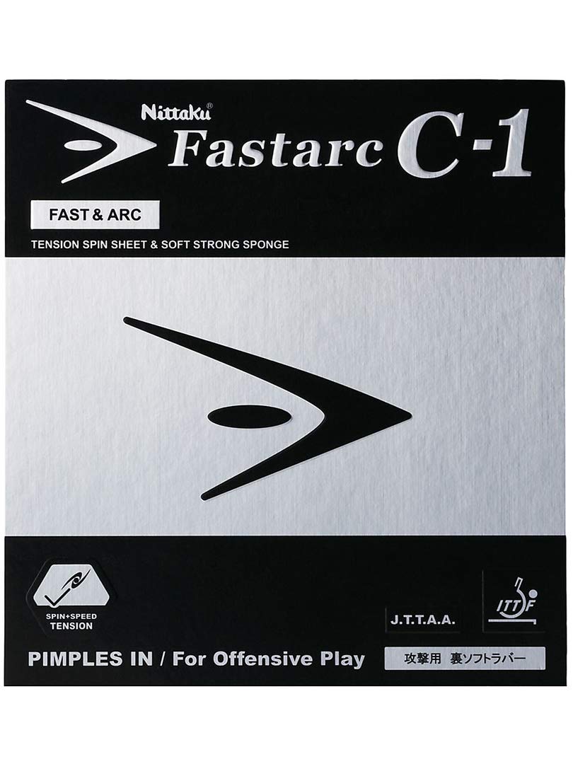 

Nittaku Table Tennis Rubber Fastark NR8706 Red Medium C-1