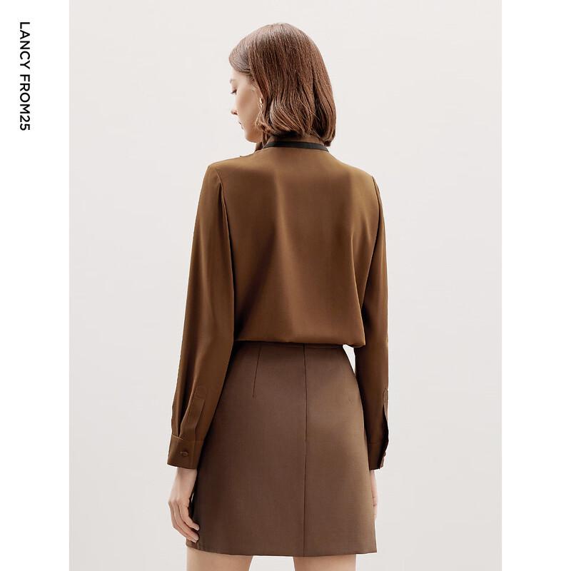 Langzi Palace Style Tweed Blouse