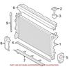 Radiator Bracket Cover for BMW 5 Series G30 LCI/G38 2018-2022 (Part No. 17118742015)