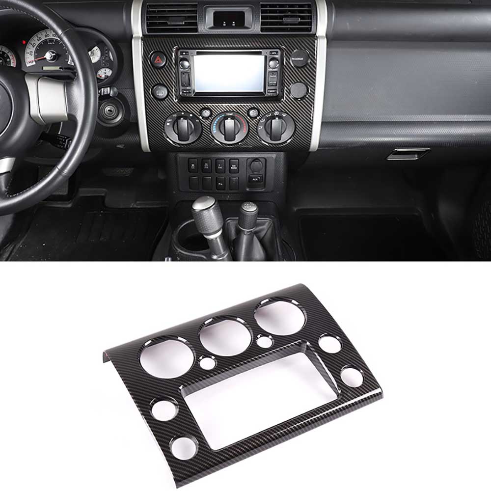 

Car GPS Navigation Panel Interior Cover Trim Fit For Toyota FJ Cruiser 2007-2021