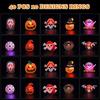 Dekorace na párty Připravené Svítící Halloweenské Prsteny Vytvářejte Elegantní Designy s Jasnými Dlouhotrvajícími Barvami Denní Ležérní Nošení