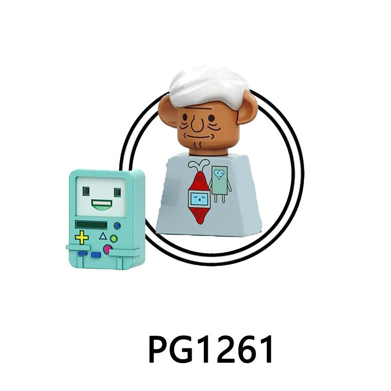 PG8140 ABS Plastic Cartoon Anime Building Blocks Bricks Character Figures Children Gift Toys