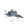 RC Plane Model Diecast Fighter Plane Fighter Jet Model for Table Shelf Kids