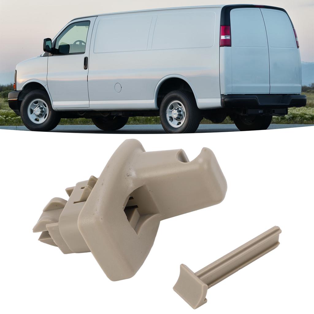 2 Stück Sonnenblenden-Halteclip 25840046 Innerer Sonnenblenden-Halter Haken Ersatz für Express Van 2003‑2014