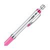 Mitsubishi Pencil Alpha Gel 0.5 Slim Mechanical Pencil, Rose Pink (M5807GG1P.66) - Shock-Absorbing Gel Grip, Low Center of Gravity, Stylish Slim