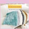 Pet Dog Puppy Cat Plush Fabric Blanket Bed Soft Fluffy Warm Throw Sofa Mat Pad
