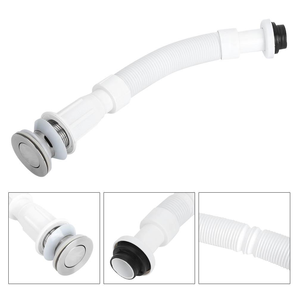 37mm Küchenbecken Einzelablaufrohr Geruchsdichter Siphon Wasserablaufrohr Küchenspülenanschluss