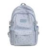 Schoolbag Korean Version of Small Fresh Schoolbag Japanese Princess Versatile Cute Star Printed Backpack Junior High School Class Backpack