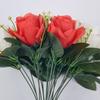 18 Head Valentine's Day Flowers  Natural Simulated Rose Photography Photo Gift  Home Decorative