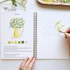 Watercolor Workbook 12 Colors Watercolor Painting Set with Paint Brush Beginner-Friendly Birds Animals Flowers Watercolor Book