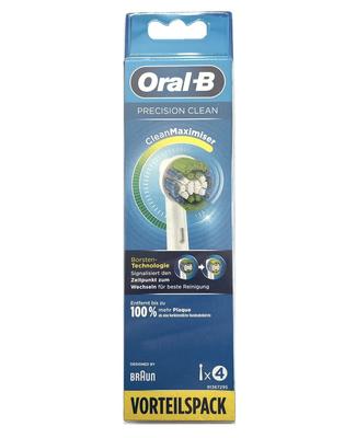 Genuine Braun Electric Toothbrush Replacement Brush Basic with Replacement Color Pack of Set, Brush/Precision Clean, Signals, 4, EB20RB-4 [Used]