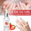 Strawberry Cuticle Oil-Repair Finger Nails-Herbal Extract Essential Oil With Strawberry Fragrance-30ml