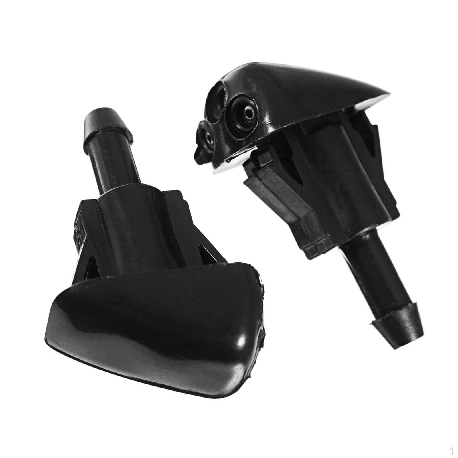 

2x 986302505 Front Windshield Washer Nozzles Spray Jet Set Repair Parts for Coupe i10 Accessories