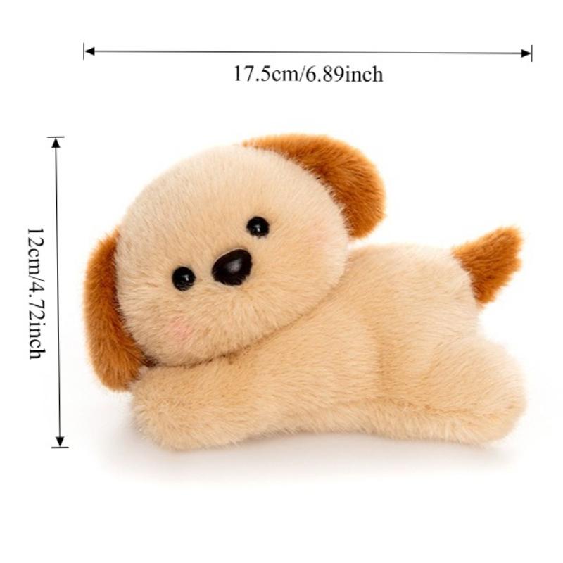 Cute Lying Animal Plush Toy Soft Kawaii Fox Stuffed Doll Fun Anime Capibara Plushie Throw Pillow Christmas Gifts for Kids Girls