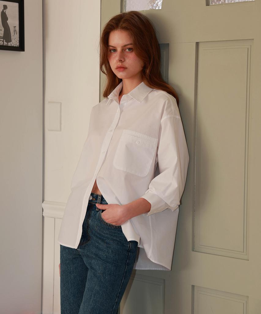 Eosseu Classic Cotton Shirt (White)