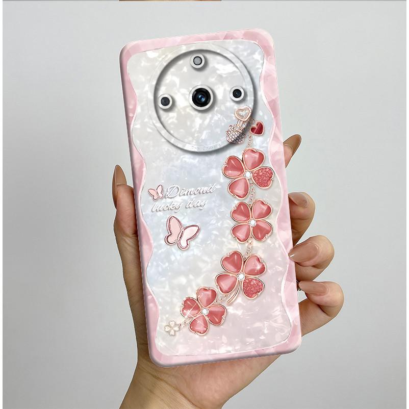 For Realme 11 Pro+ Case RMX3740 RMX3741 Soft Silicone Flowers Back Cover For Realme 11 Pro Plus ProPlus Shockproof Phone Cases