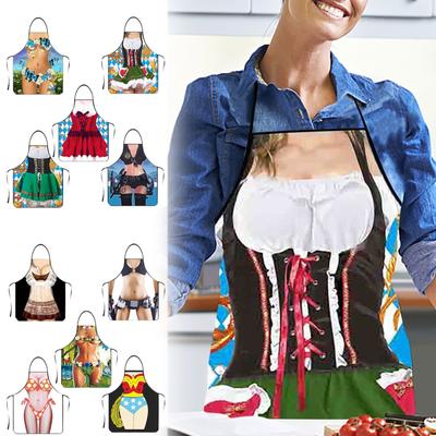 Barbecue Apron Kitchen Chef Cooking Gift Barbecue Baking Apron Funny Gift