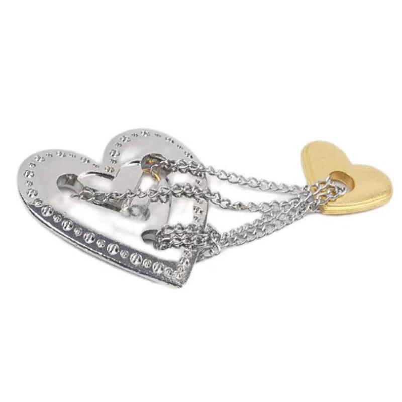 Heart Shaped Metal Puzzle Solving Brain Teasers for Kids Adults Disentanglement IQ Challenge Magic Tricks Educational Gifts