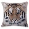 Home Decor Animal World Tiger Lion Pattern Polyester Pillowcase Cushion Cover For Bedroom Living Room Funda De Almohada