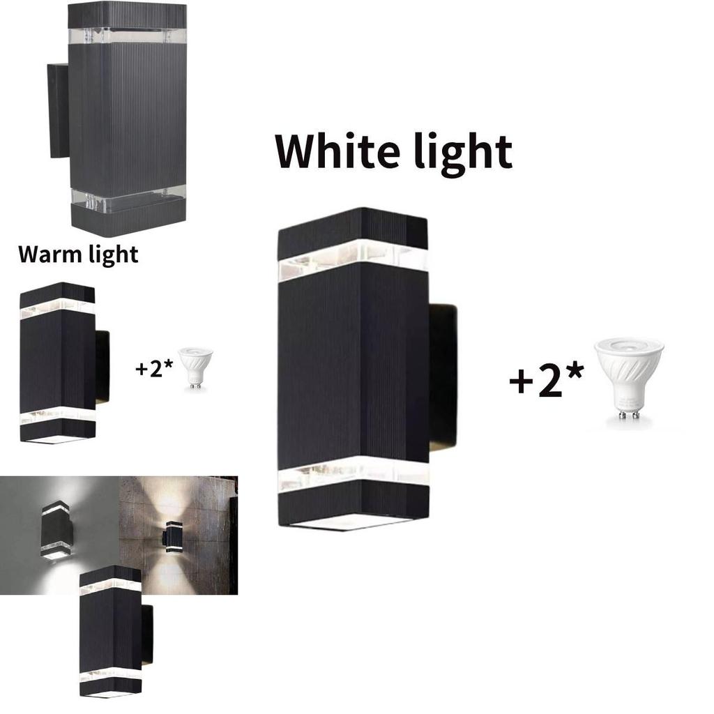 Elegant Outdoor Waterproof Dual Head Wall Light With E27 Base For Indoor And Villa Use